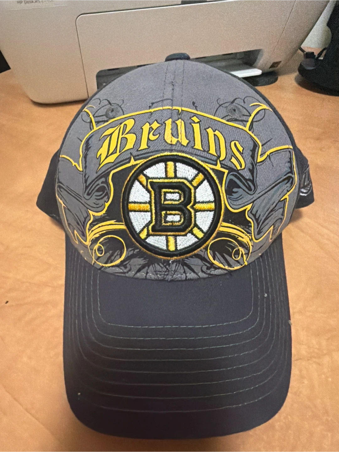 Boston Bruins "Old Time Hockey" Baseball Cap