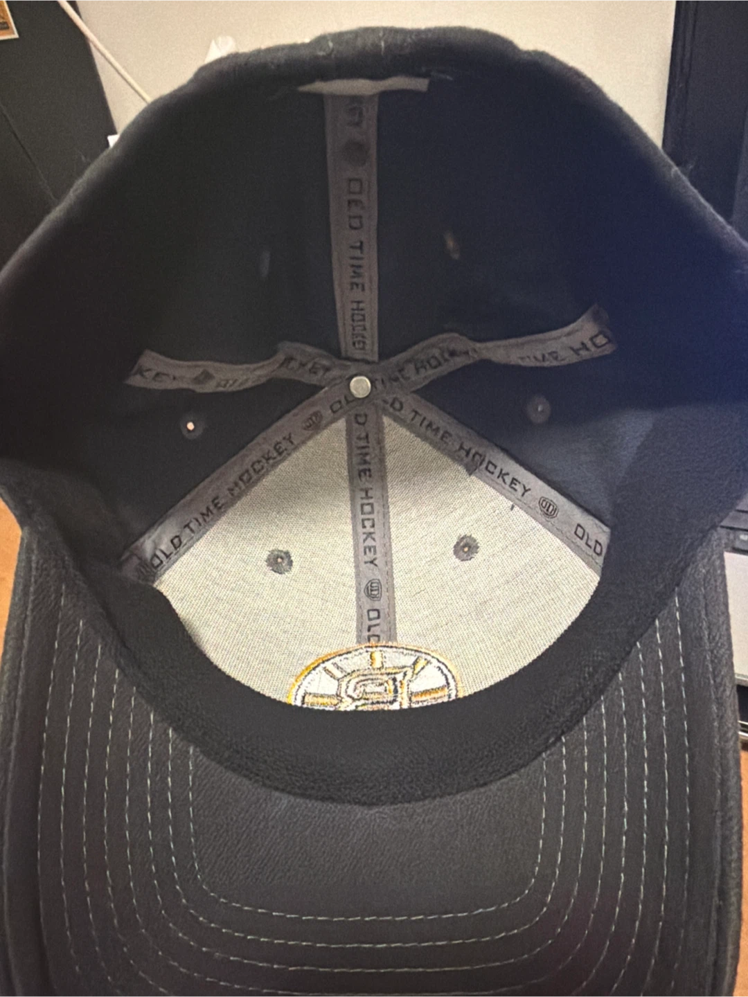 Boston Bruins "Old Time Hockey" Baseball Cap - photo 2