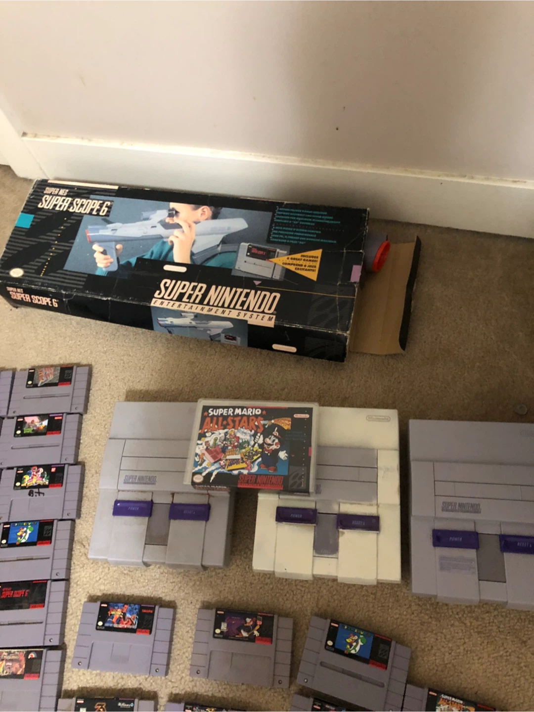 Snes Console with Games and Accessories - photo 4