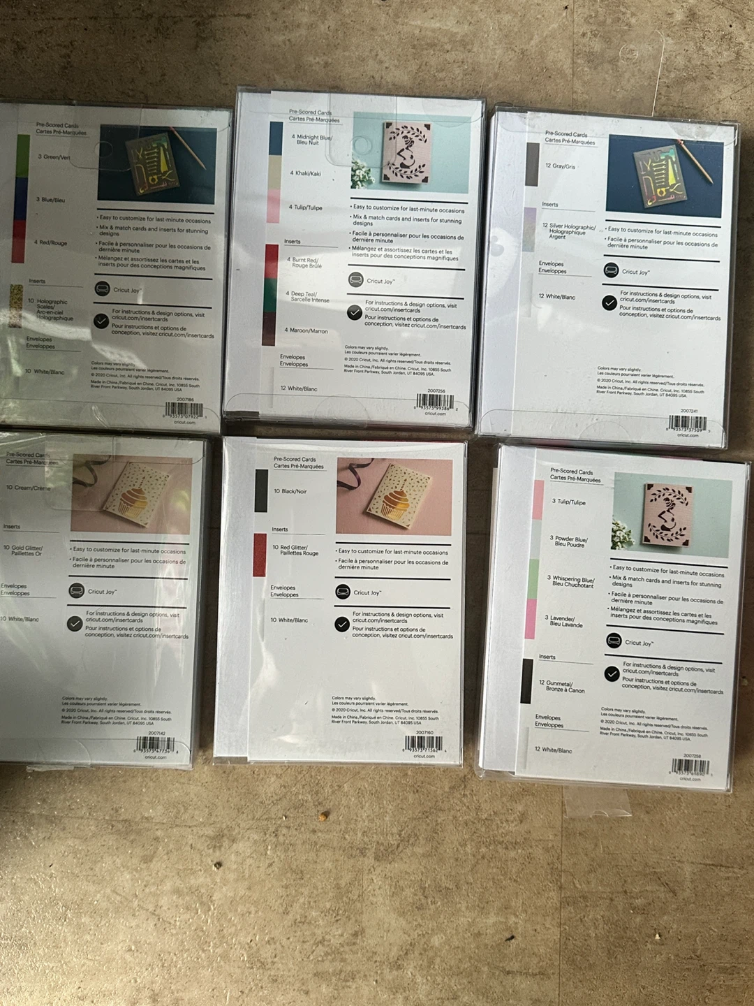 Cricut Joy Assorted Lot: Vinyls, Inks, Mats and Cards 🏆 - photo 2
