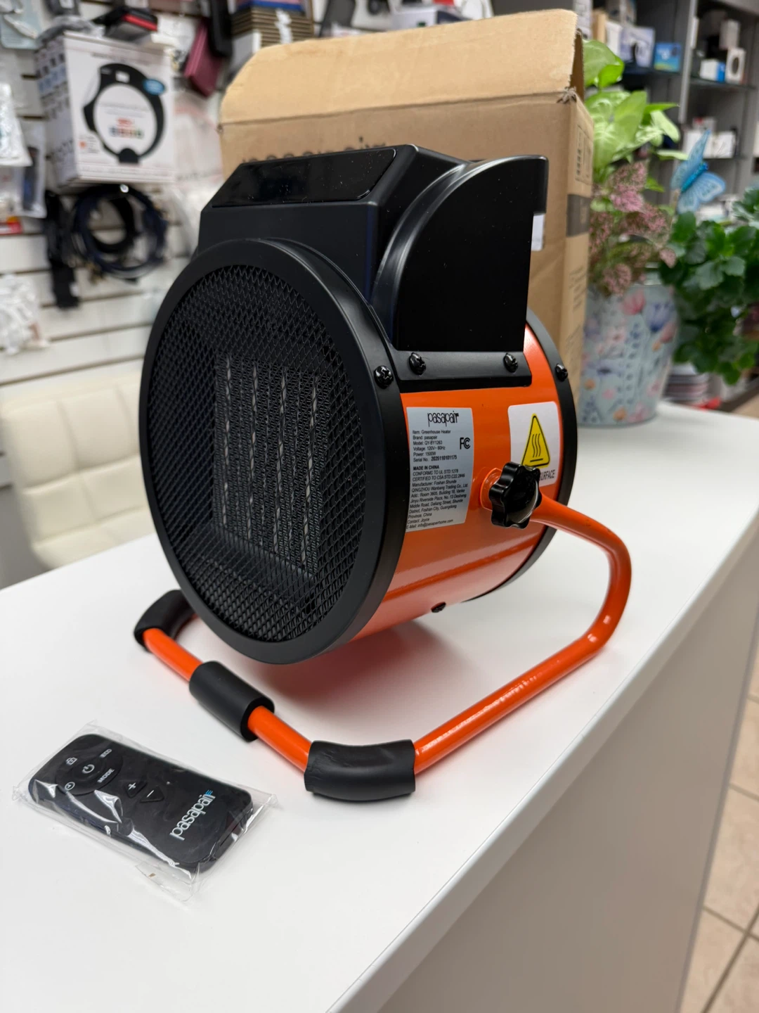 Heater with Remote, 1500W - photo 5