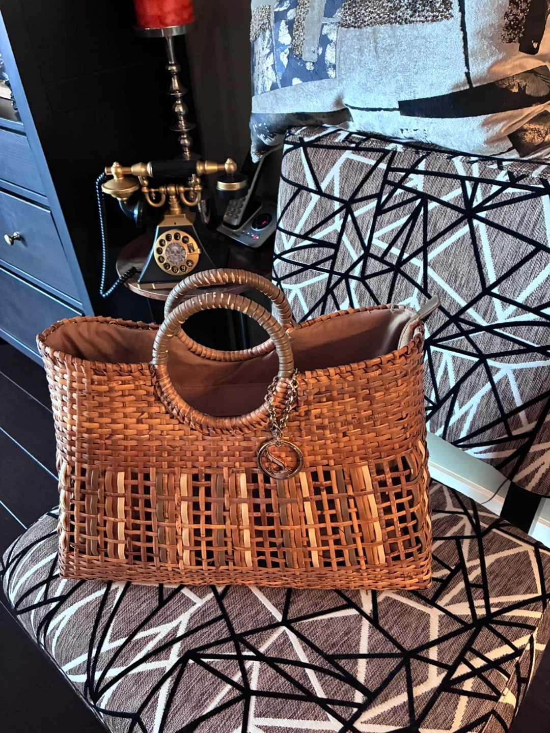 Abbacino Woven Tote Bag
