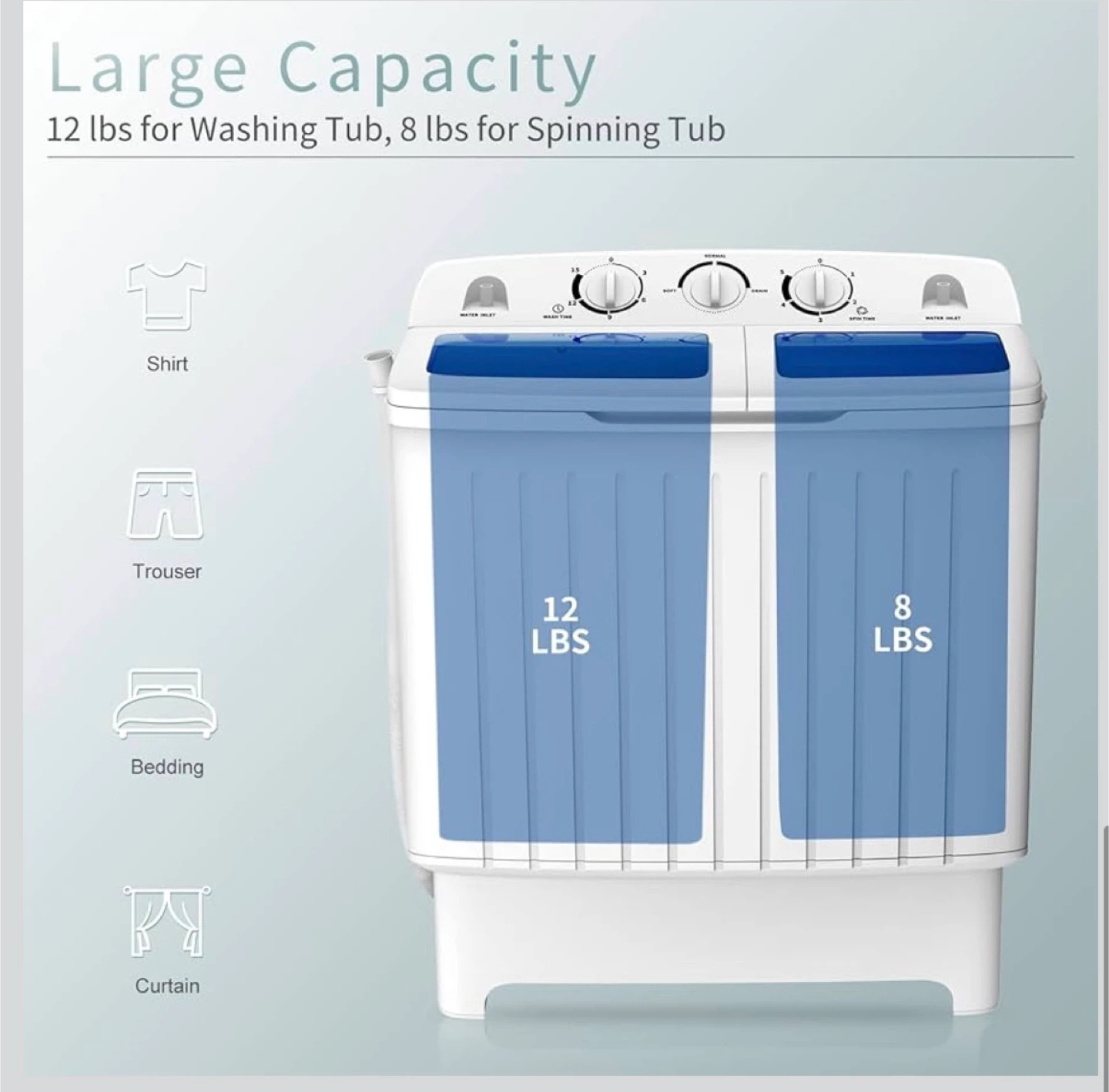 Portable Washing Machine - COSTWAY - photo 5