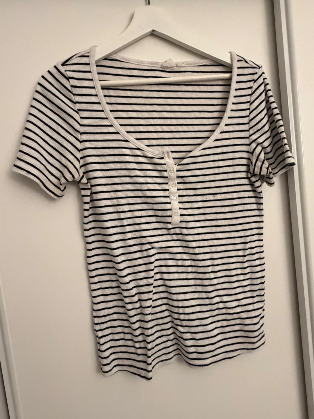 Striped Henley T-Shirt