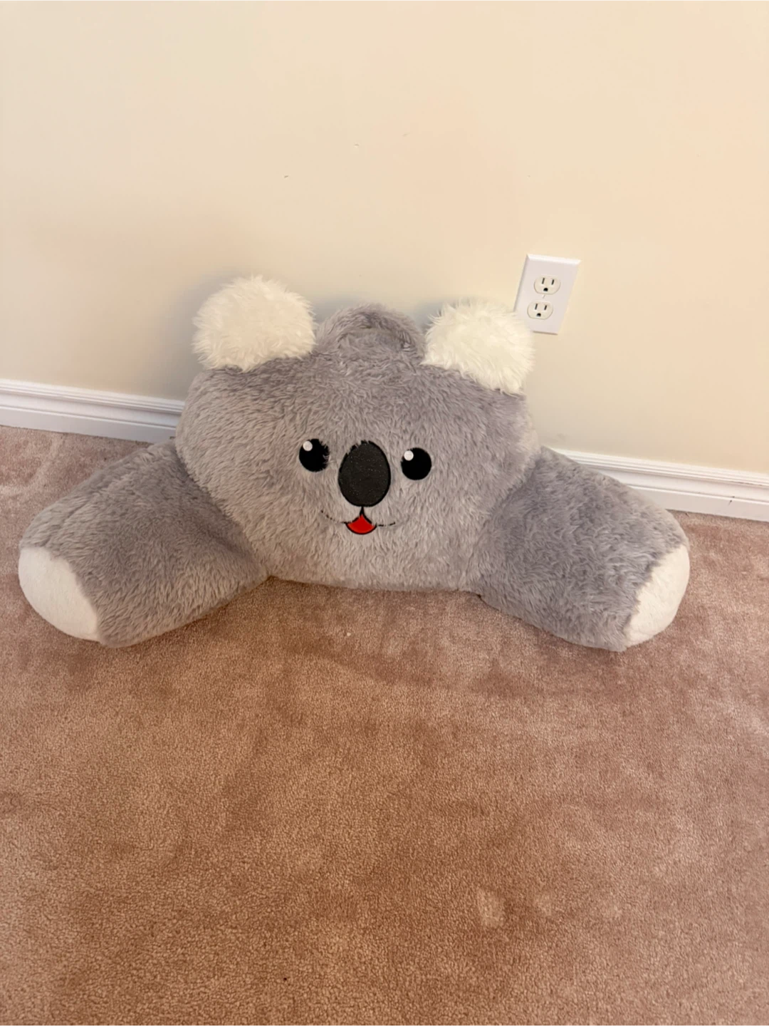 Plush Koala Bed Rest Pillow