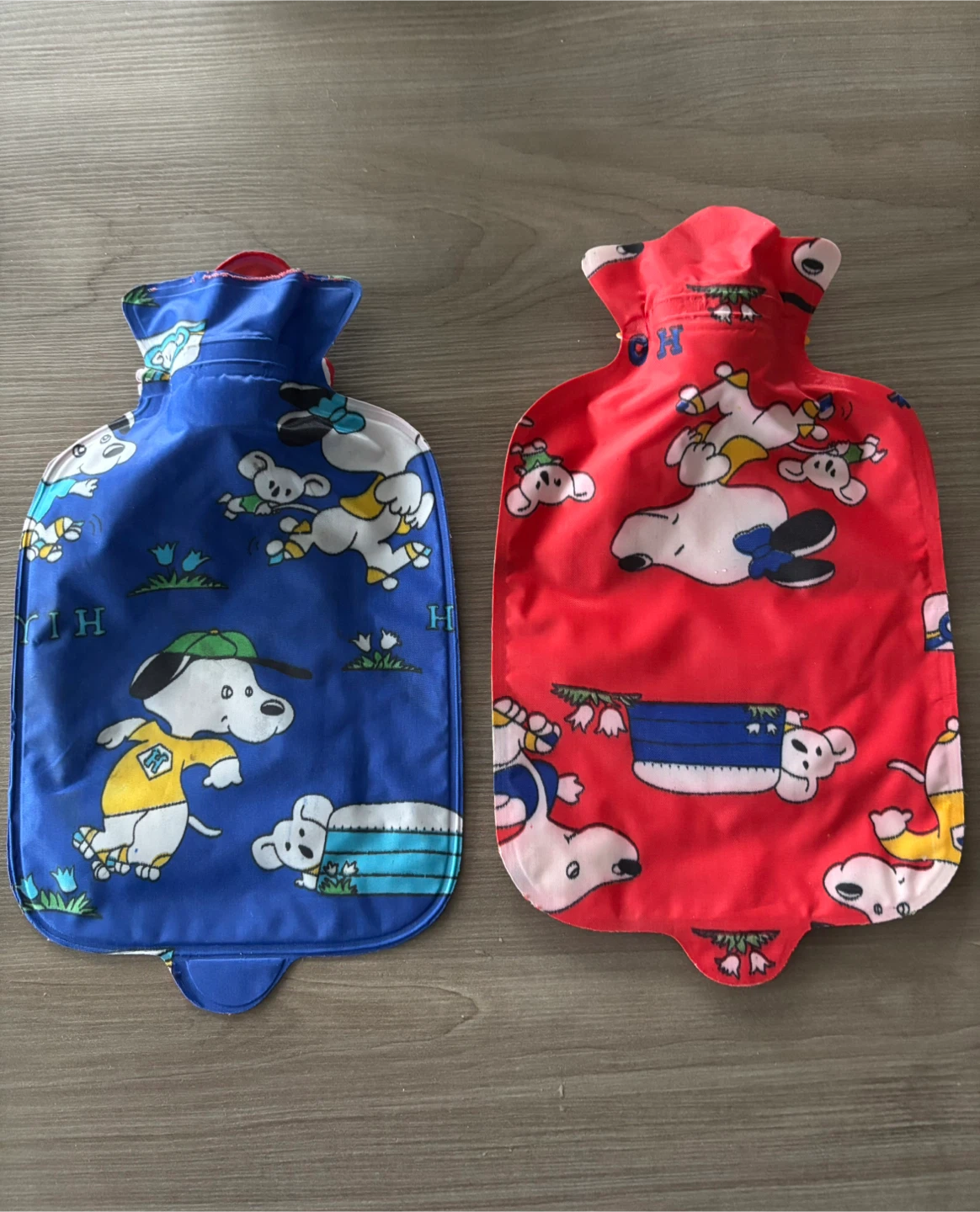 Set of 2 Cartoon Hot Water Bottles - photo 2