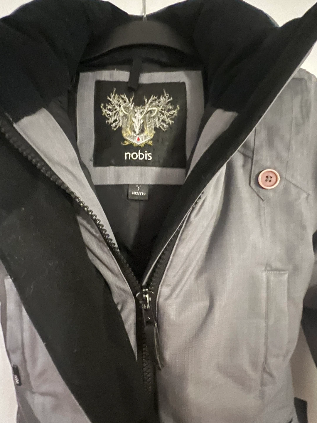 Nobis Women's Grey Parka - photo 3
