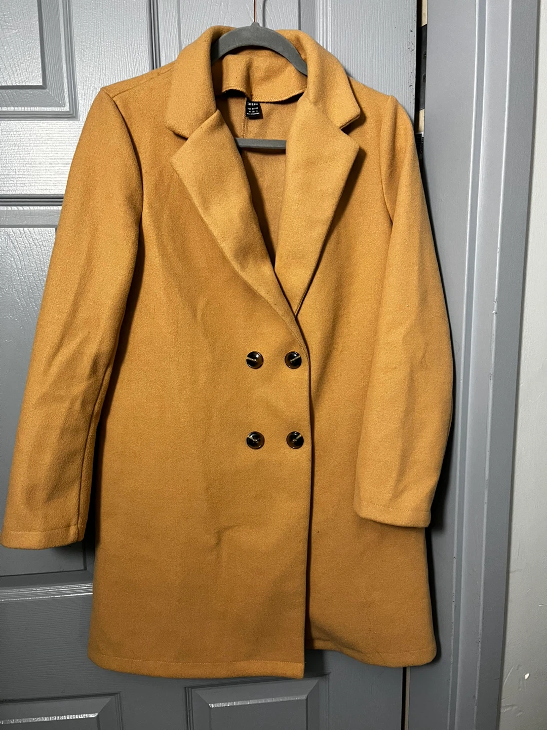 🏆Shein Women's Camel Coat Size M