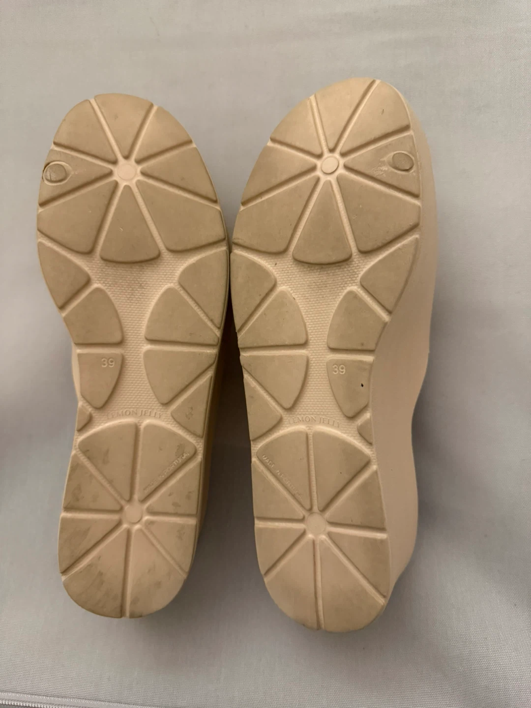 Lemon Jelly Platform Slides Size 39 - photo 3