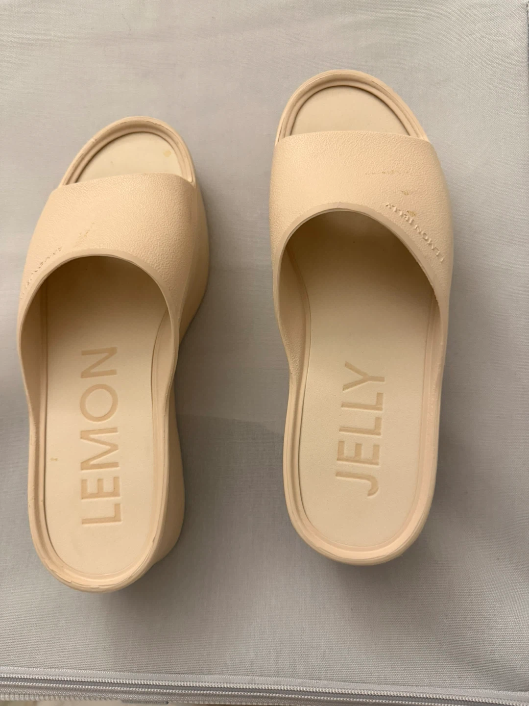Lemon Jelly Platform Slides Size 39