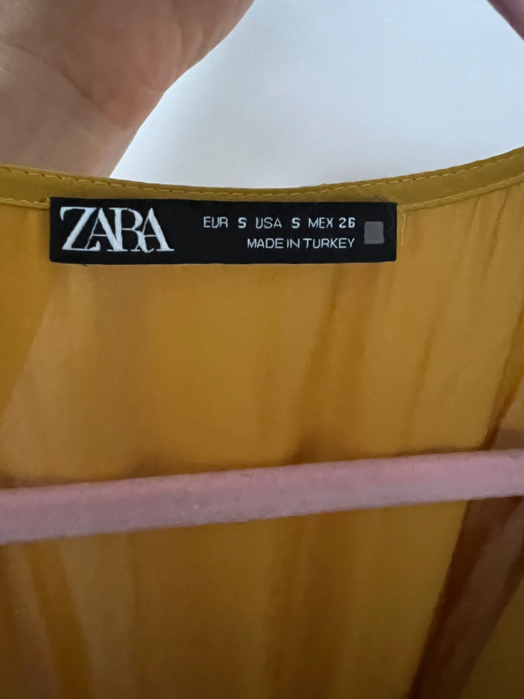 ZARA Mustard Yellow Sleeveless Jumpsuit - photo 4