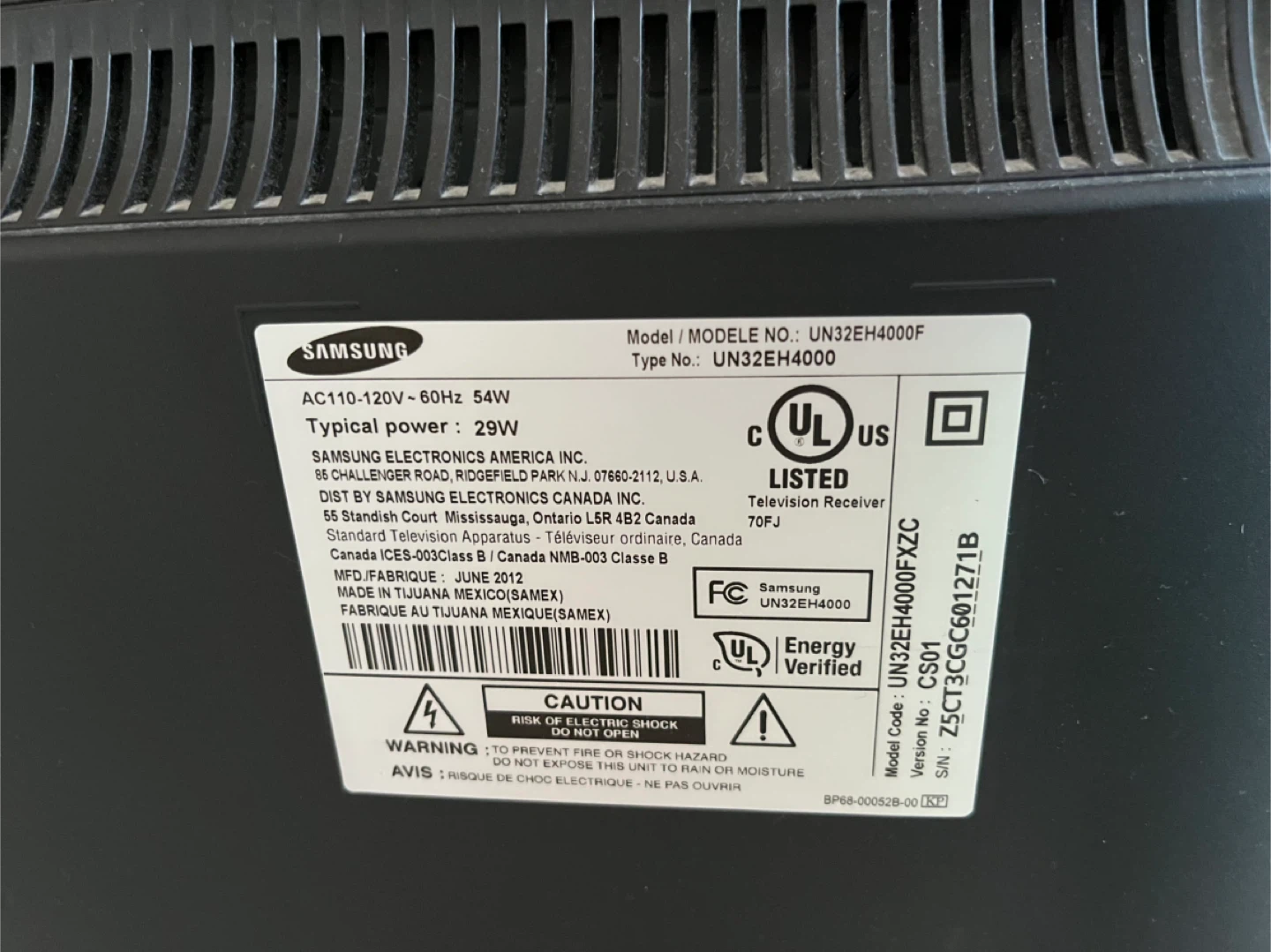 Samsung 32" HD TV - photo 4