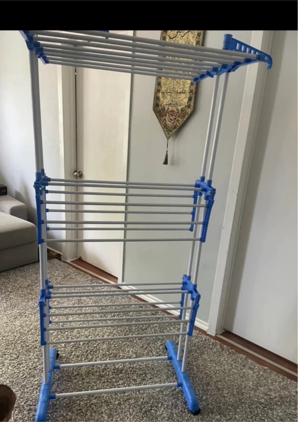 3-Tier Drying Rack with Wheels 🏆