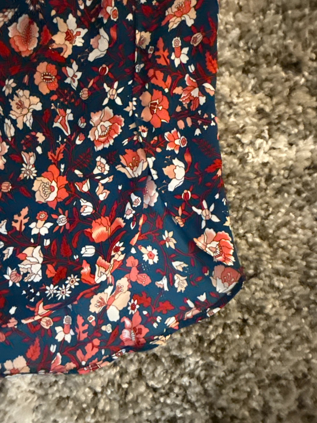 Ann Taylor LOFT Floral Print Top - Petite Small - photo 2