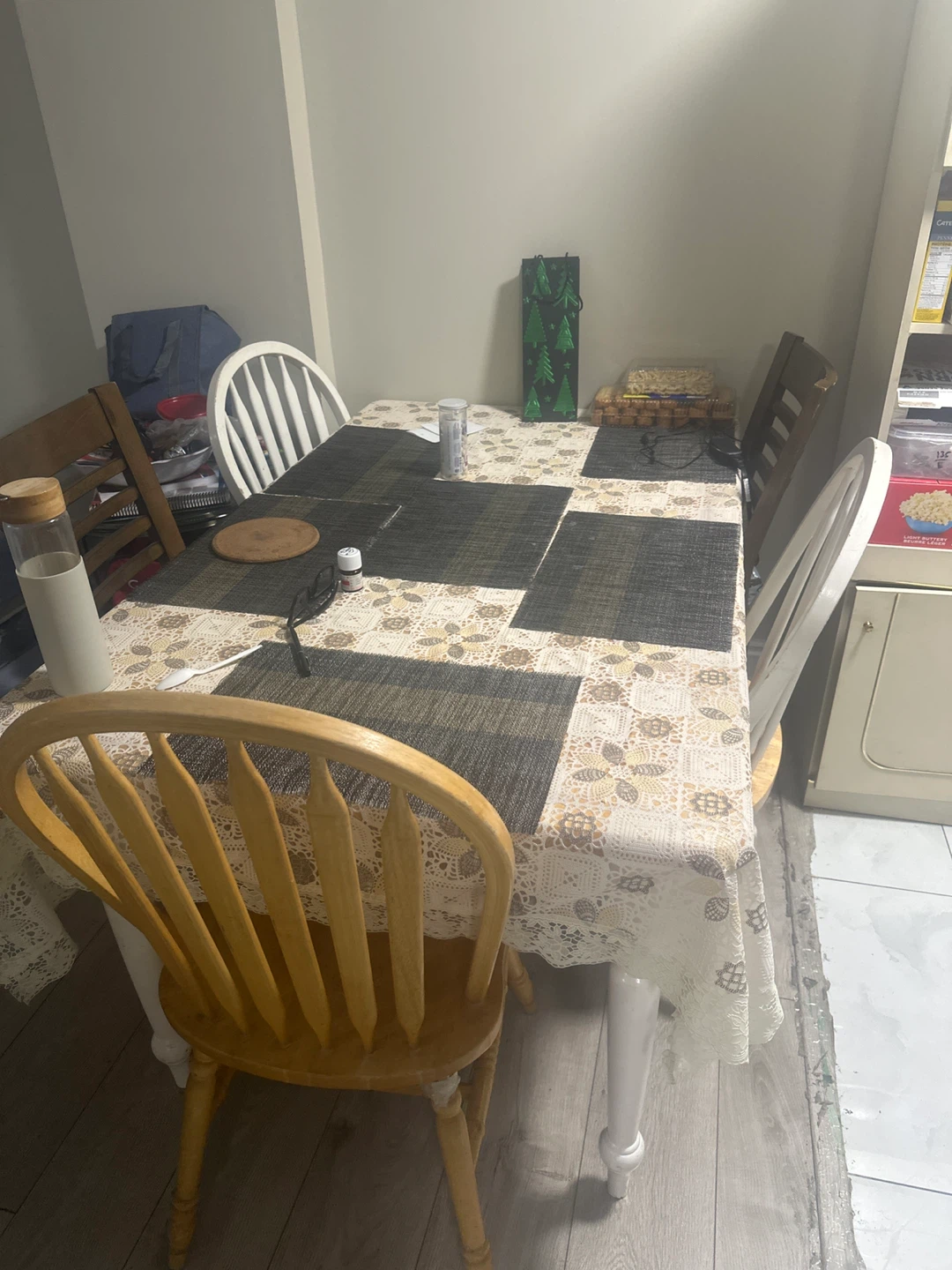 Wooden Dining Table and 4 Chair