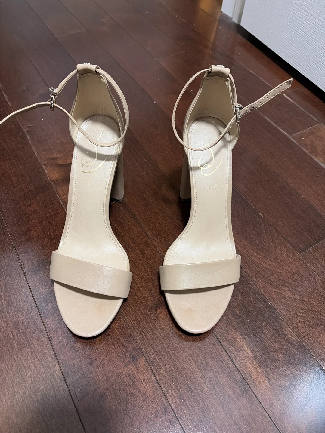 White and blackBlock Heel Sandals - photo 5
