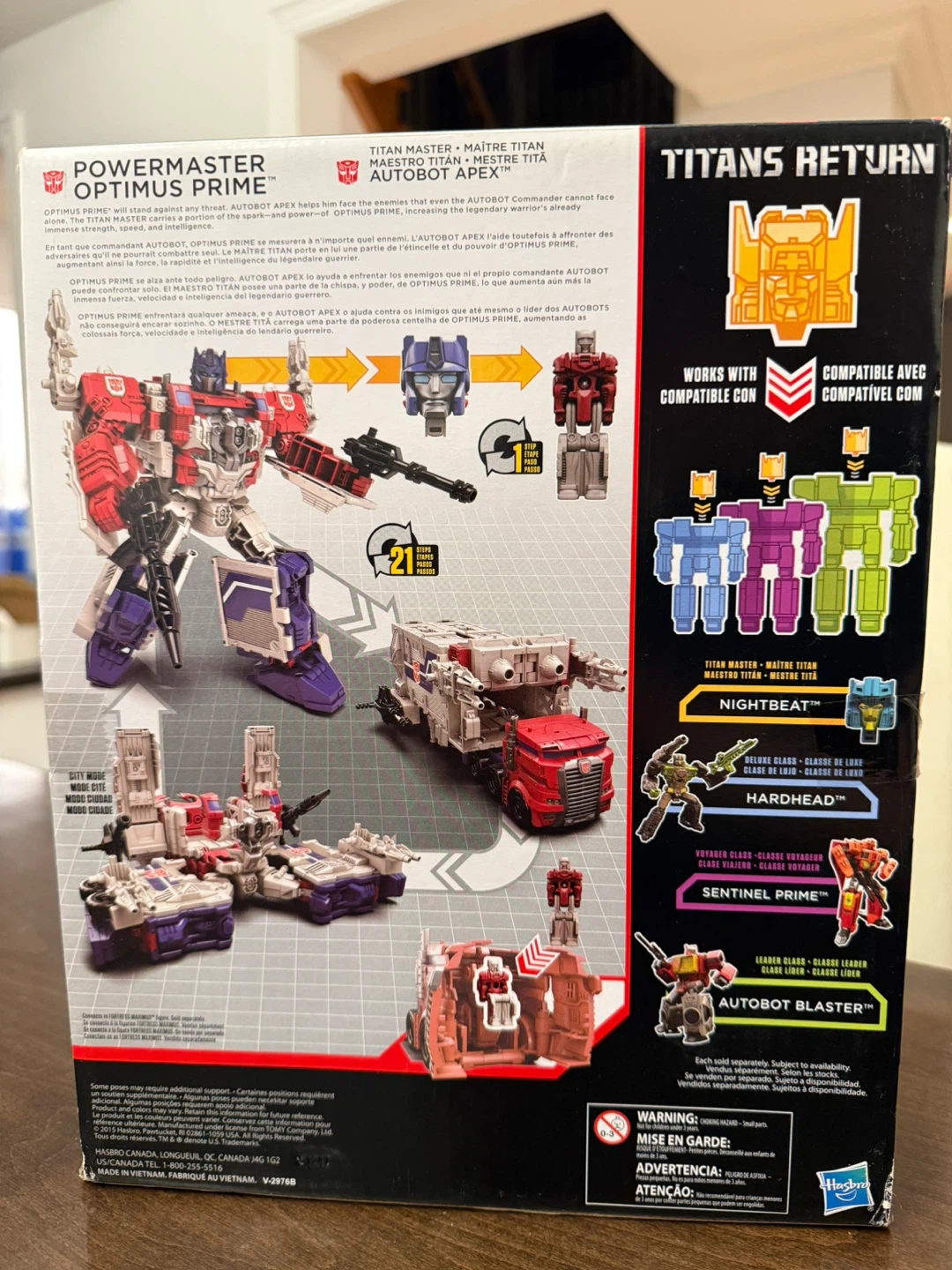 Transformers Titans Return Autobot Apex & Powermaster - photo 2