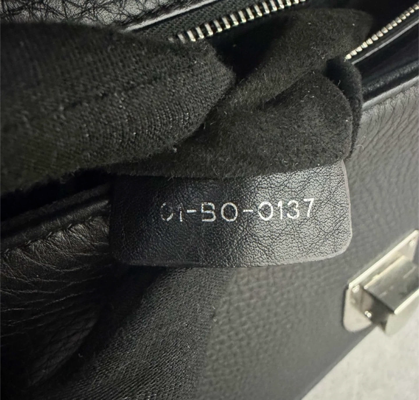 Authentic Dior Black Leather Chain Bag - photo 5
