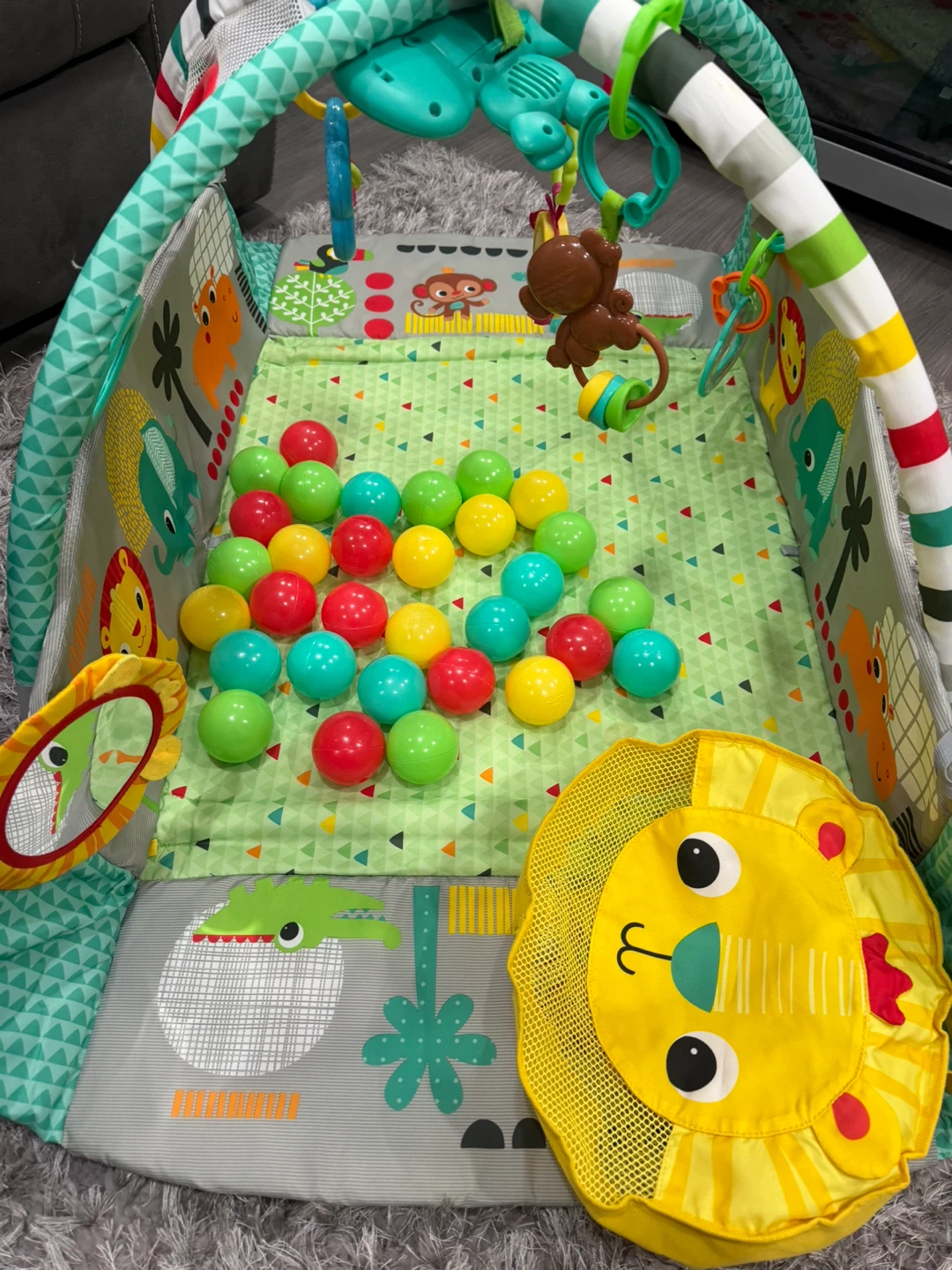 Baby Activity Play Gym with Ball Pit - photo 2