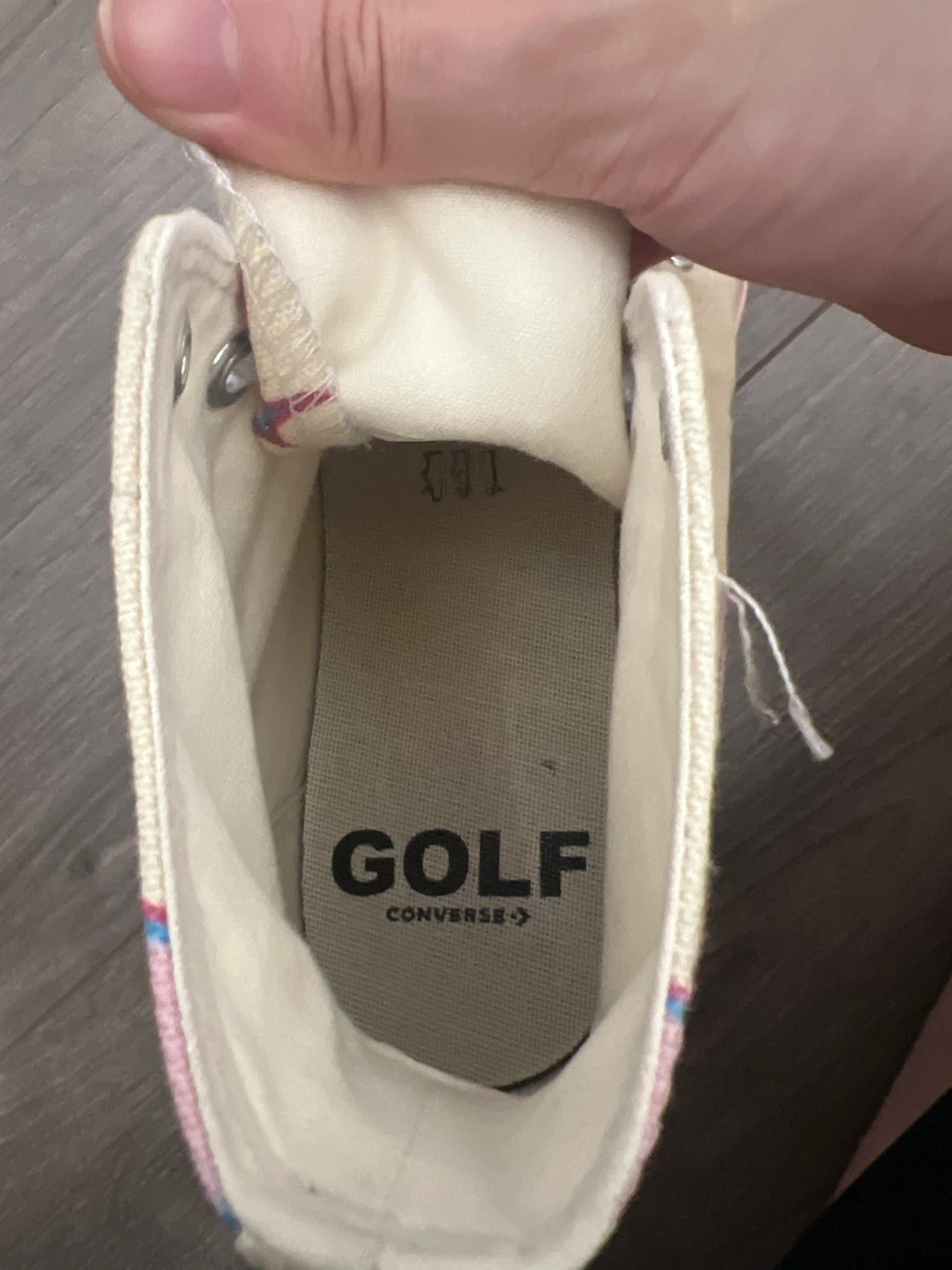 GOLF Tyler, The Creator Chuck Taylor High Top Flame Shoes - photo 3