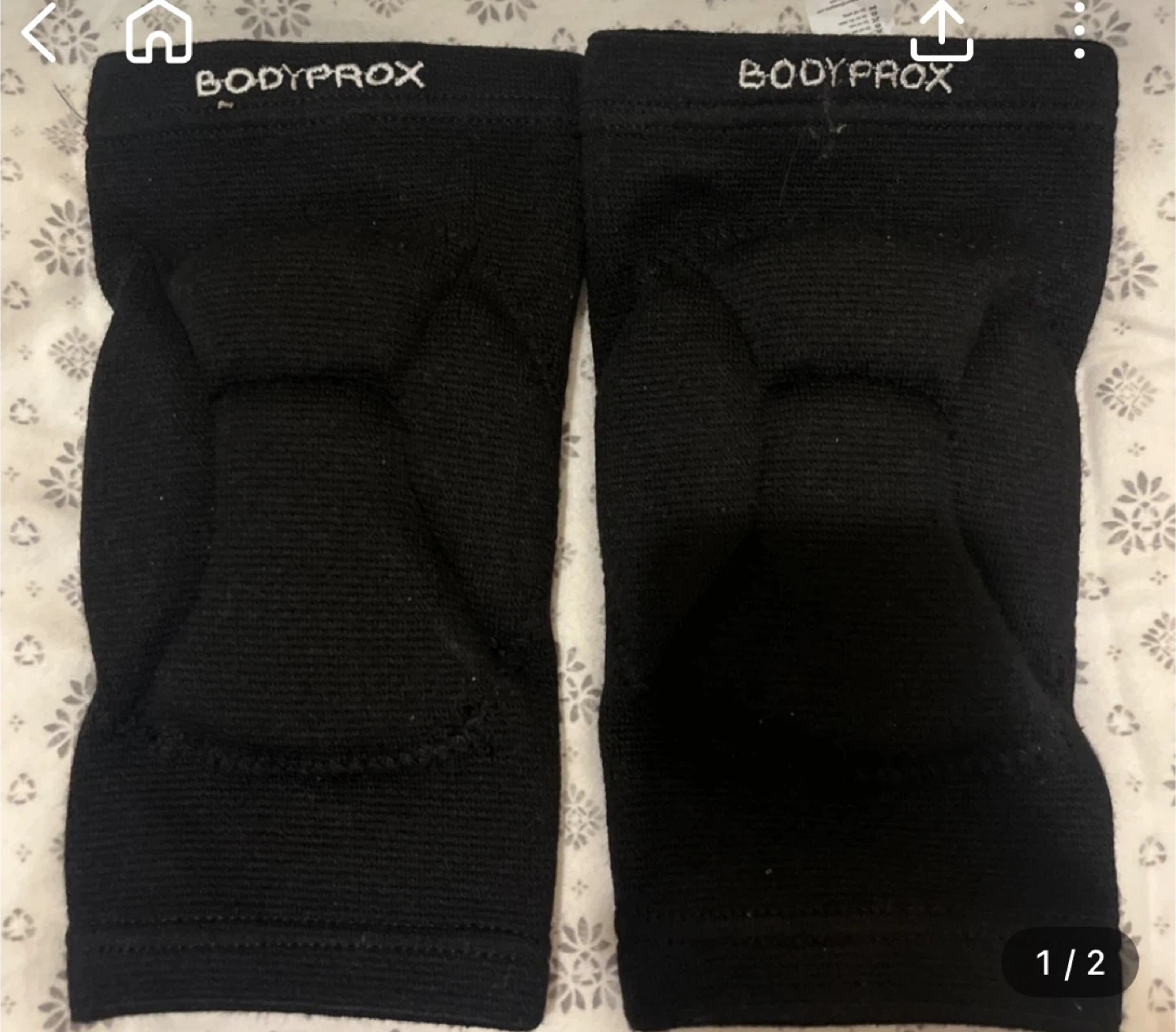 BODYPROX Black Knee Sleeves (Pair) - photo 3