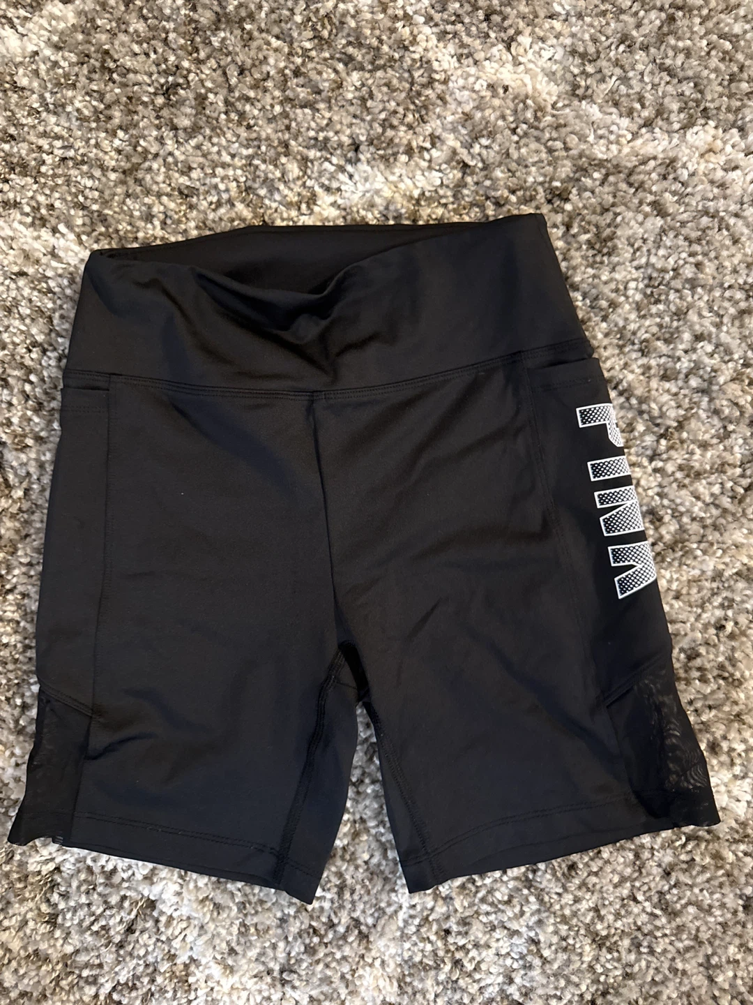 Victoria's Secret Pink Active Black Athletic Shorts