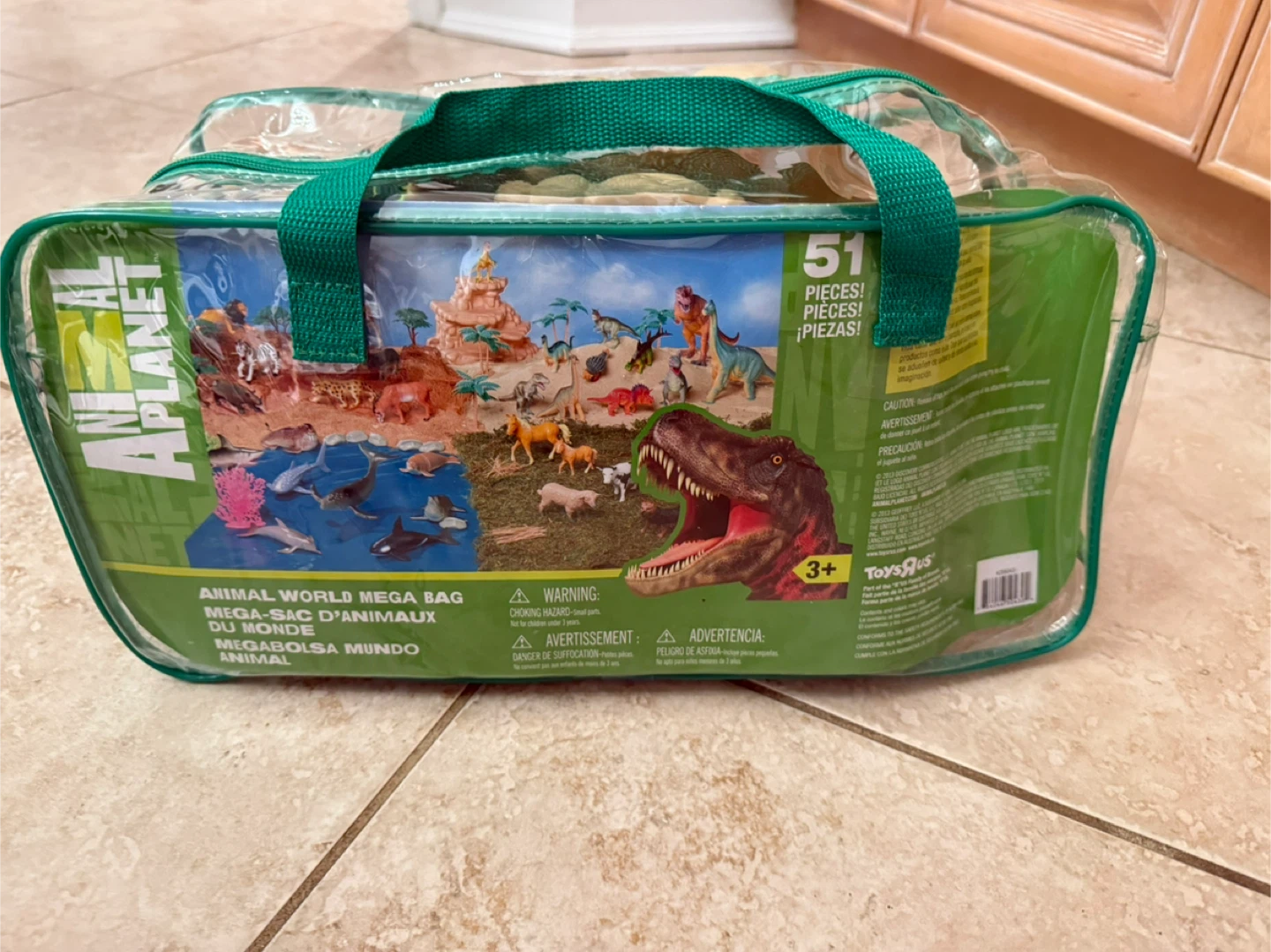 Animal Planet Mega Bag - 51 Piece Animal World Play Set
