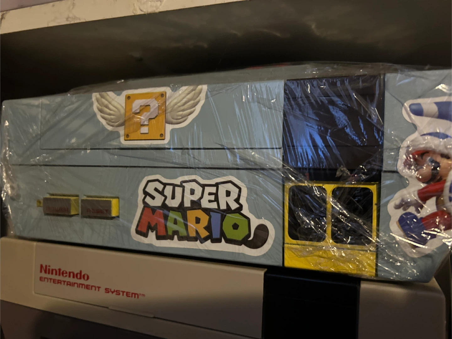 Custom Super Mario Themed Game Console