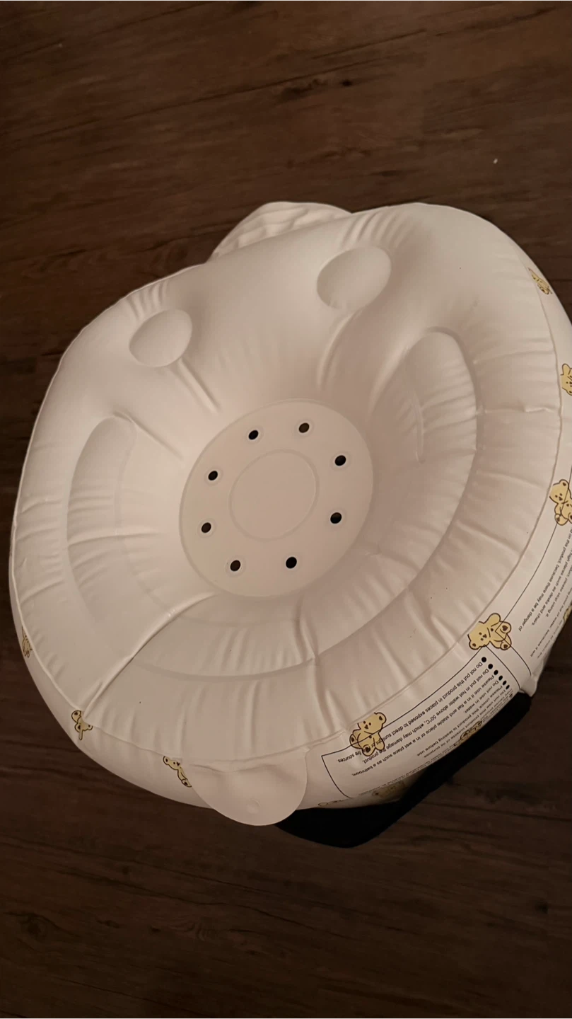 Inflatable Baby Seat with Bear Print - photo 5