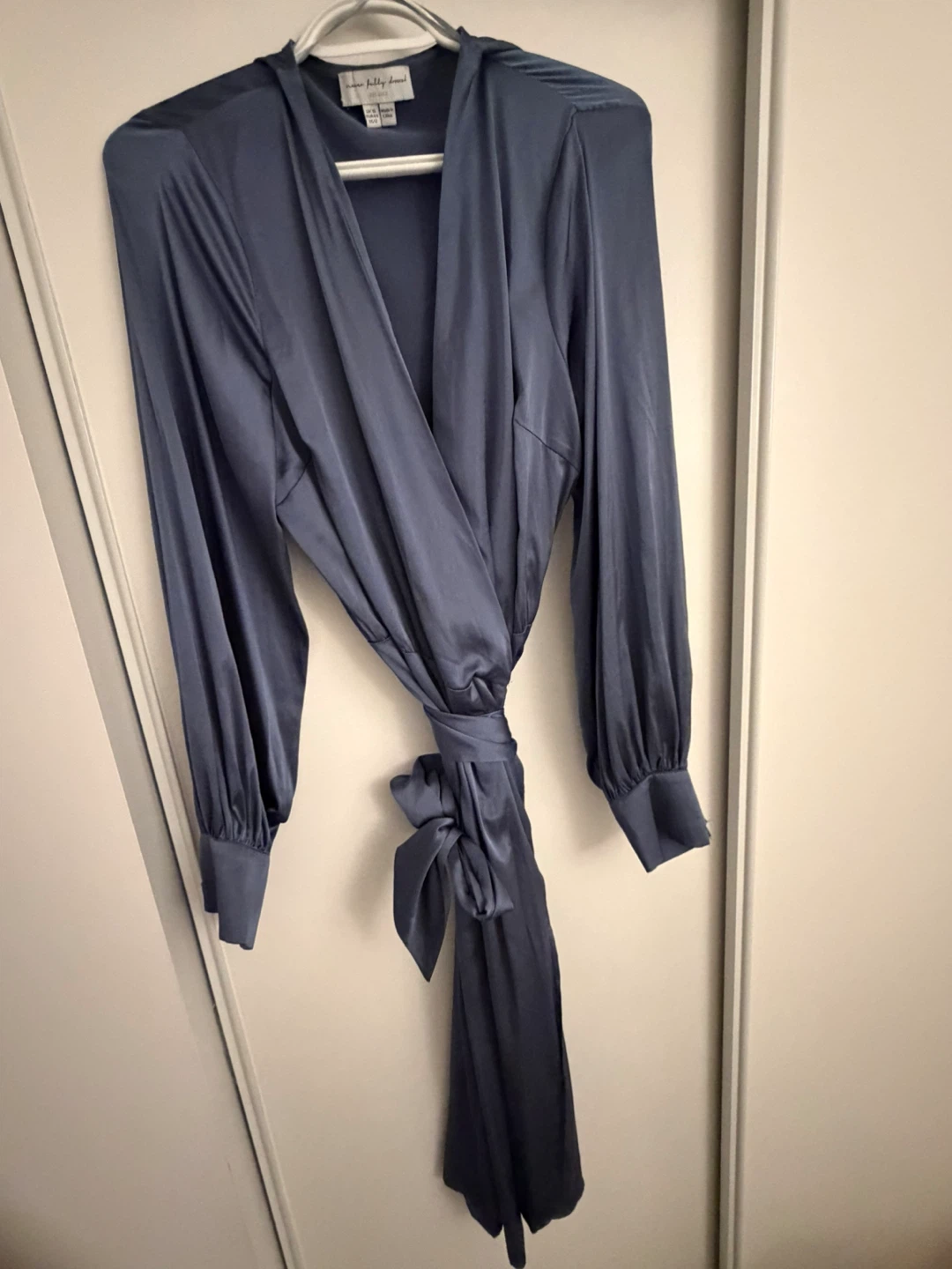 Blue Wrap Dress
