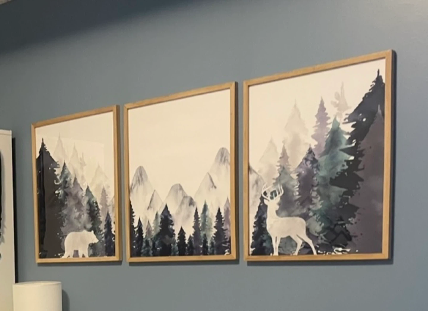 Set of 3 Framed Wall Art Prints