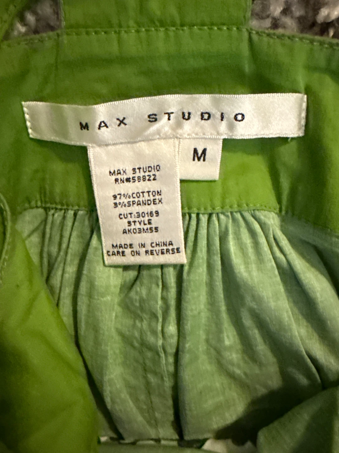 Max Studio Women's Green Floral Print Halter Dress Size M - photo 3