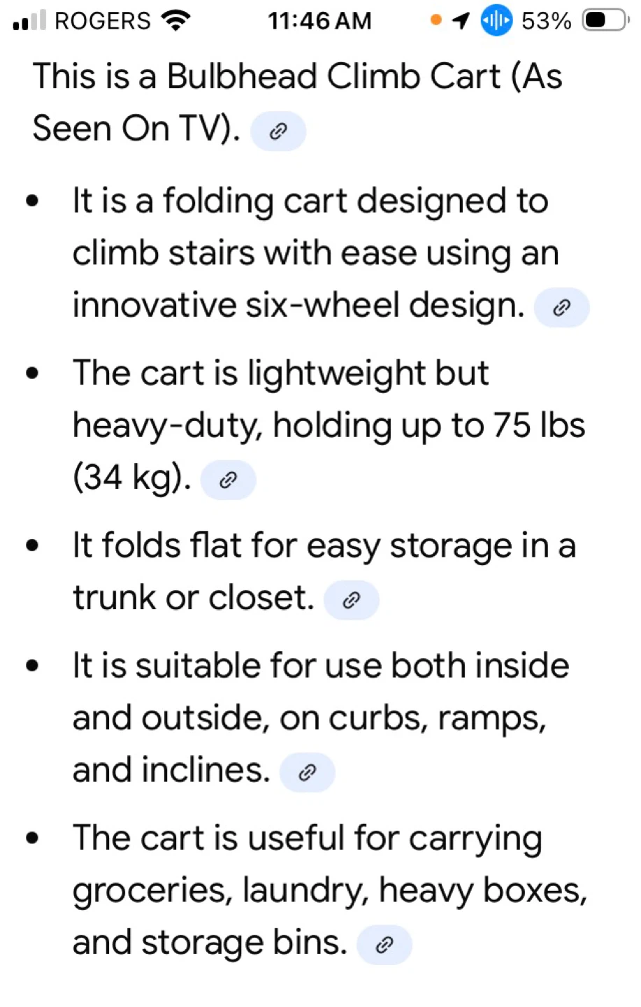 Bulbhead Climb Cart Folding Cart That Climbs Stairs - photo 4