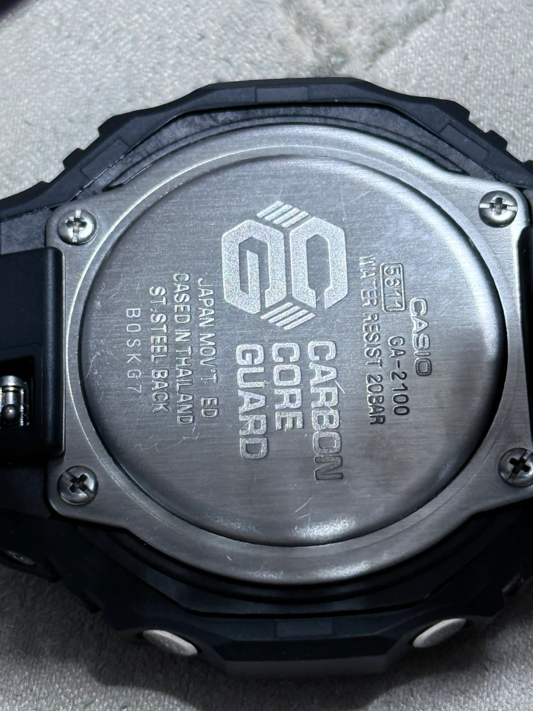 Casio G-Shock GA-2100 Carbon Core Guard Watch - photo 5