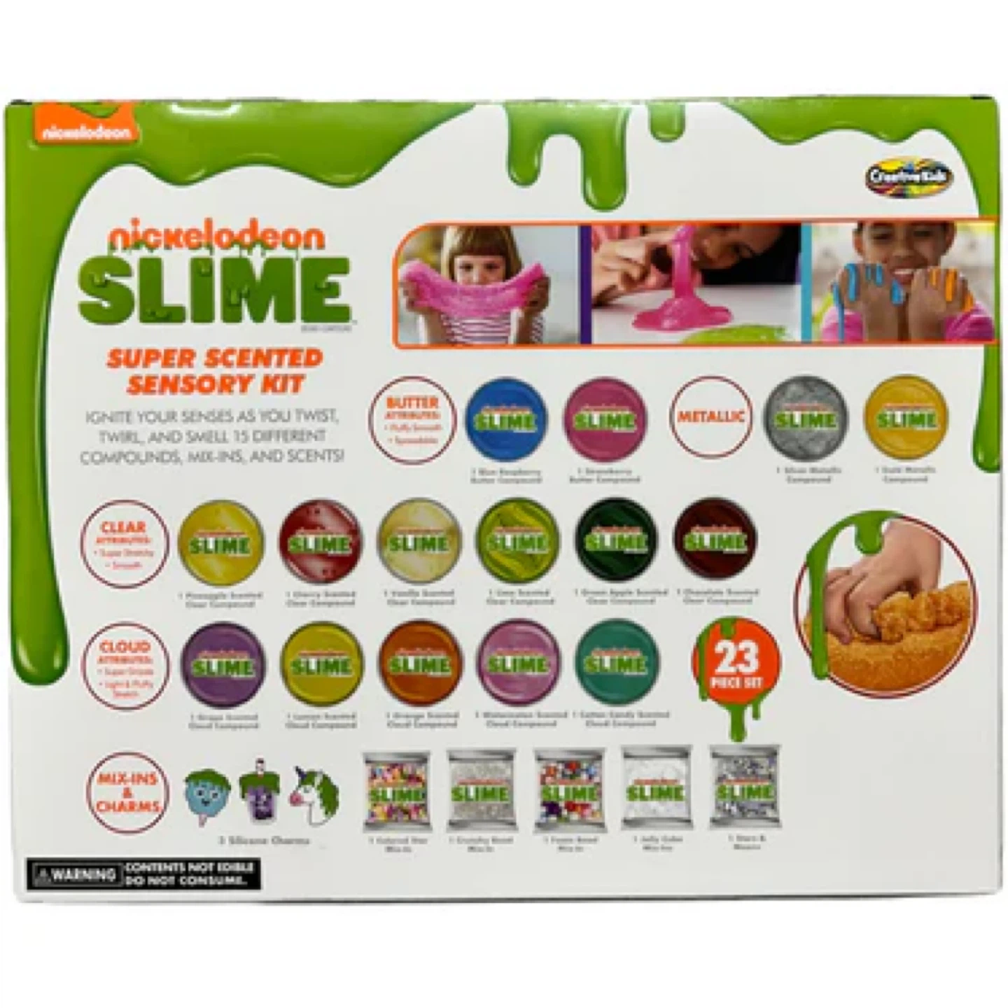 Nickelodeon Super Scented Sensory Slime Box Set - photo 2