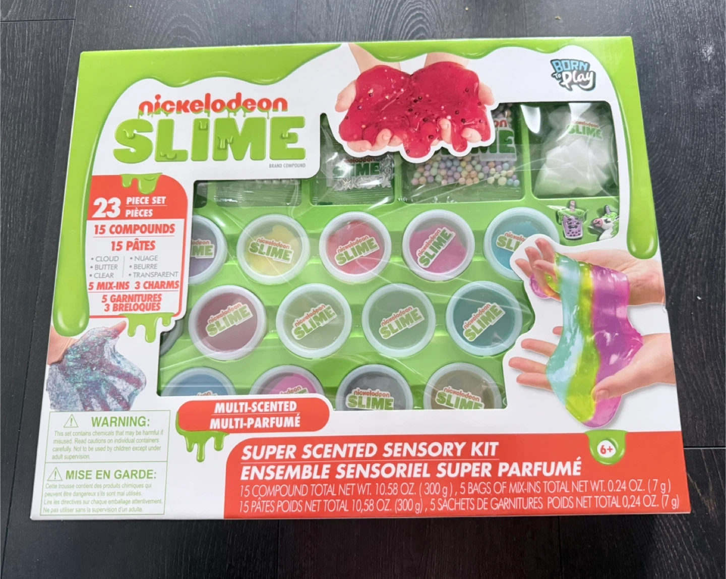 Nickelodeon Super Scented Sensory Slime Box Set
