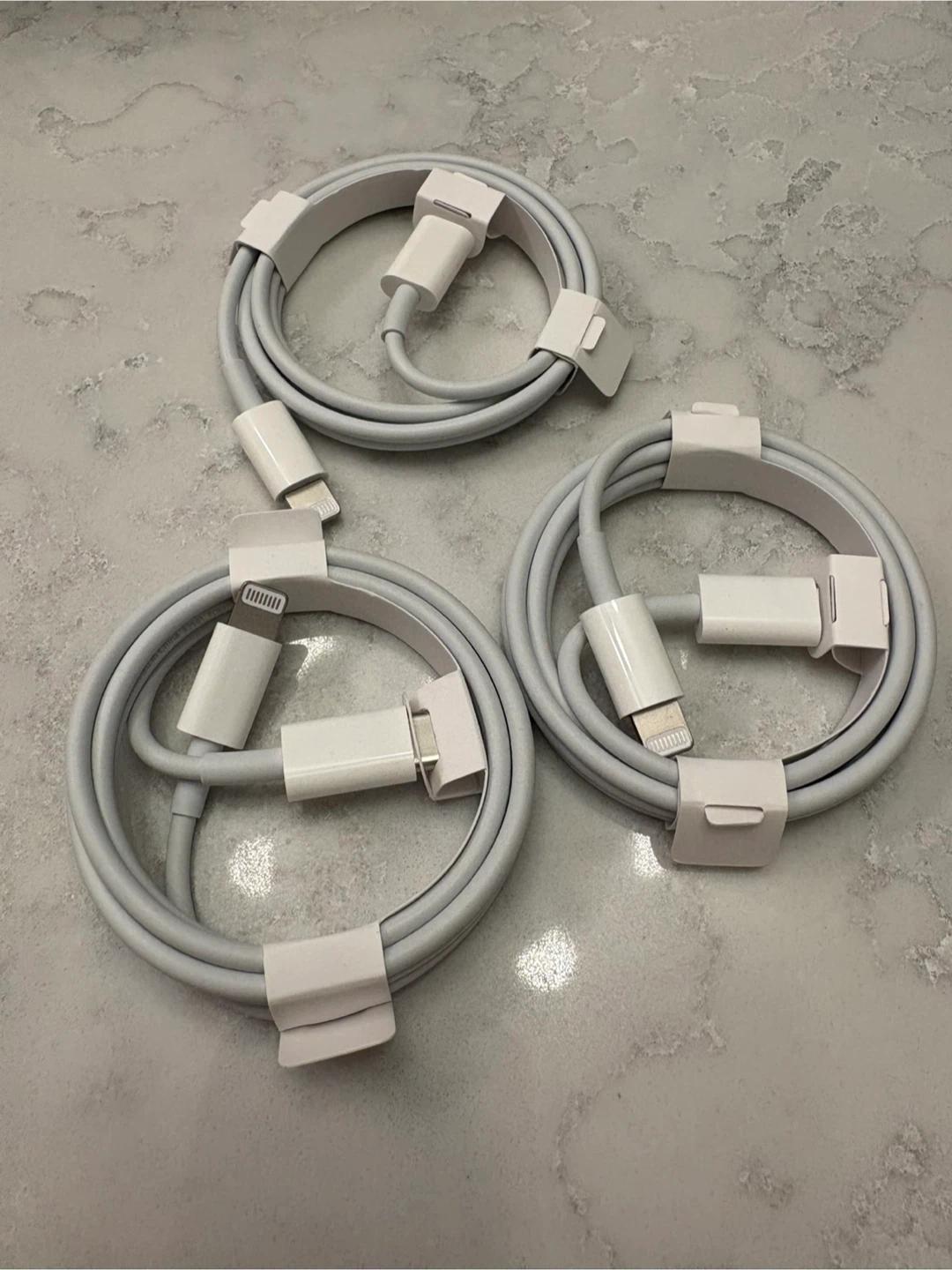 3x Apple Lightning to USB Cables - photo 2