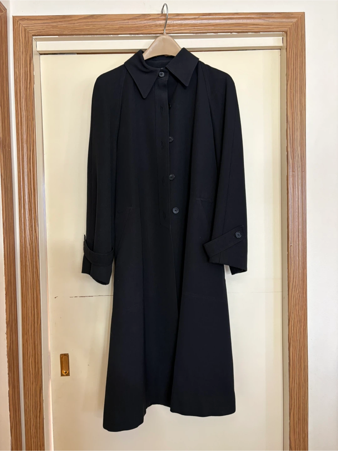 Jean Claude Paris Black Trench Coat