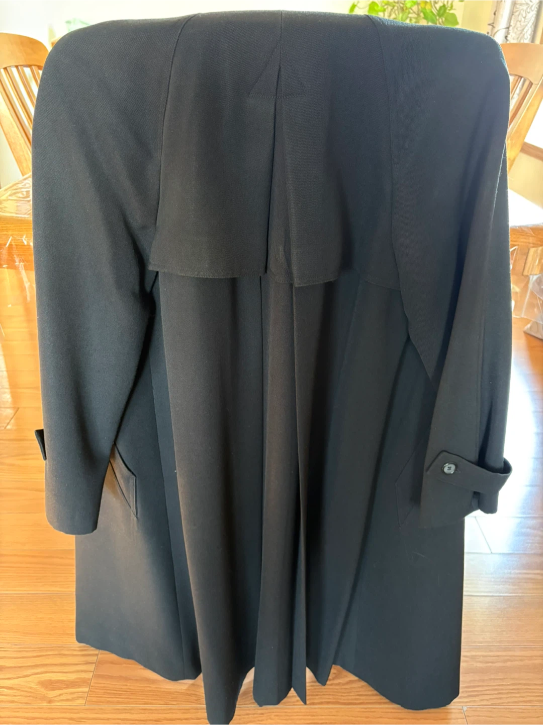 Jean Claude Paris Black Trench Coat - photo 2