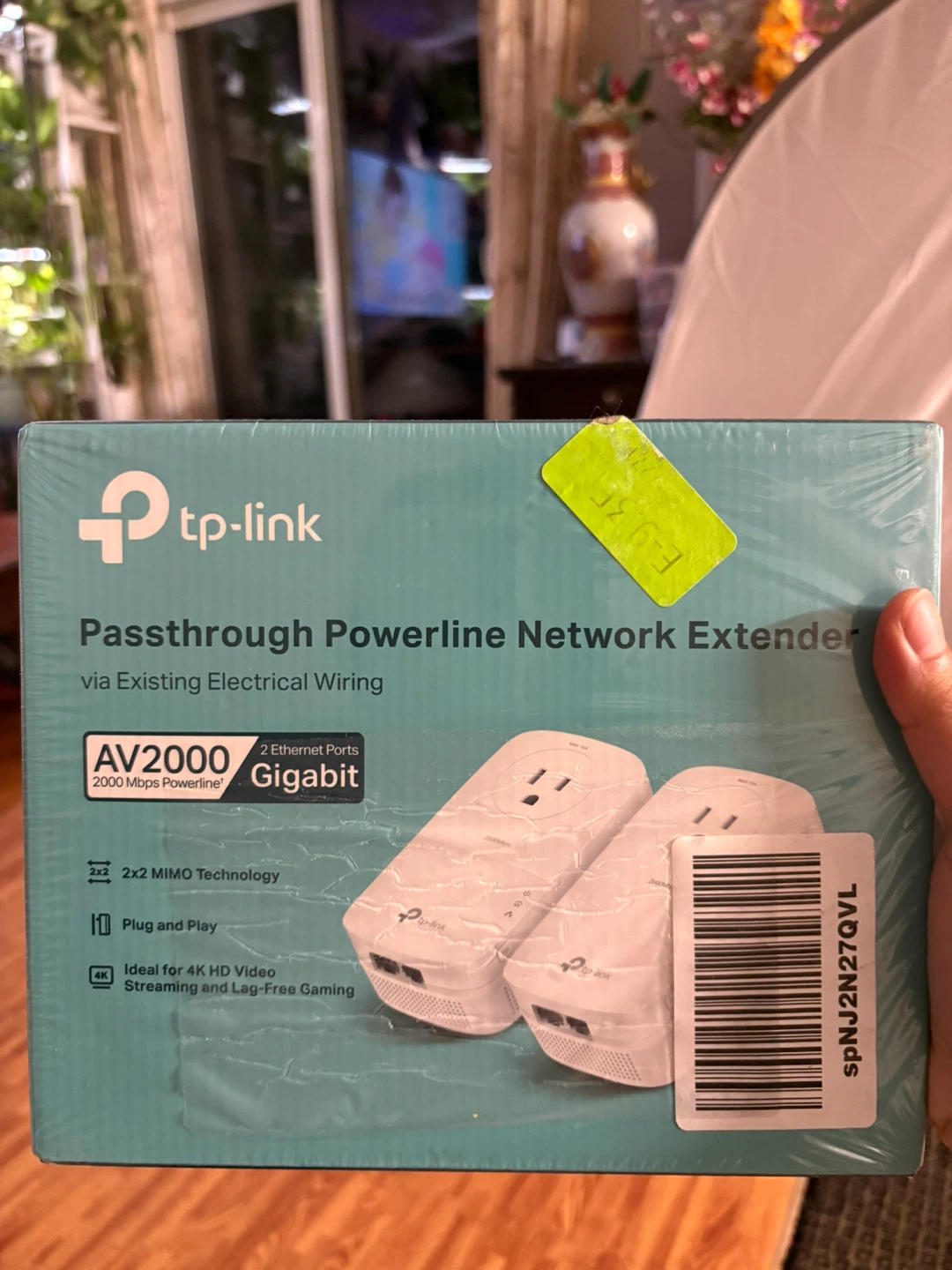 Powerline Adapter (TL-PA9020P KIT)Brand new