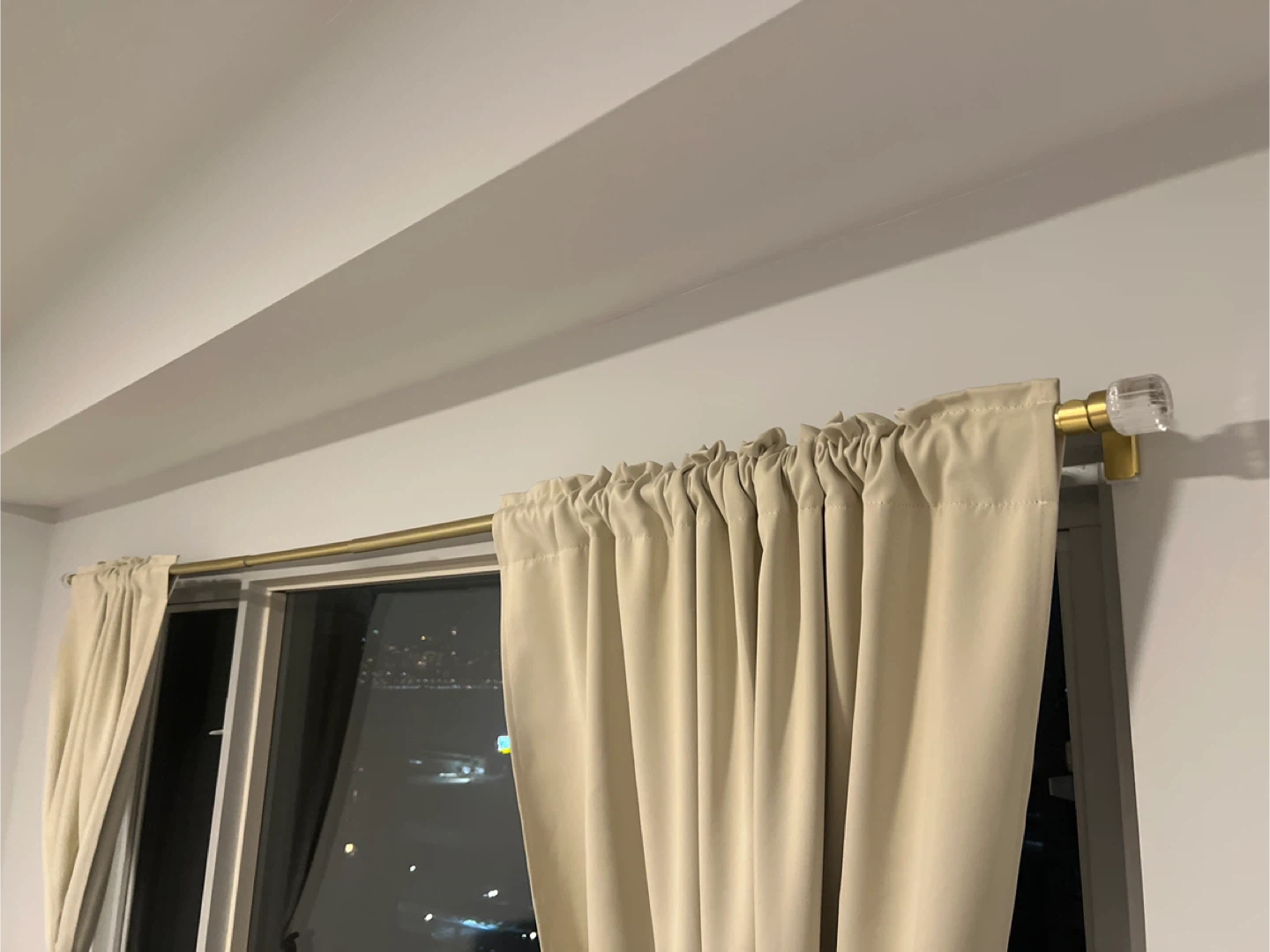 DONREN Cream Beige Room Darkening Curtains - photo 4