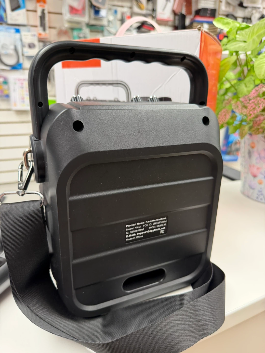 K9-M Portable Karaoke Machine with 2 Microphones - photo 5