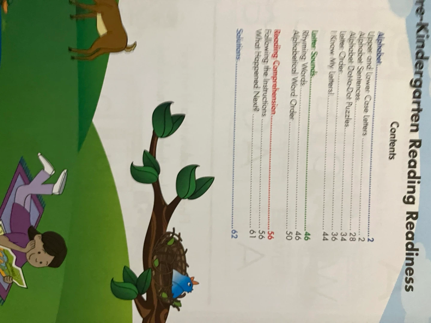 Canadian Curriculum Press Reading Readiness Workbook - photo 2