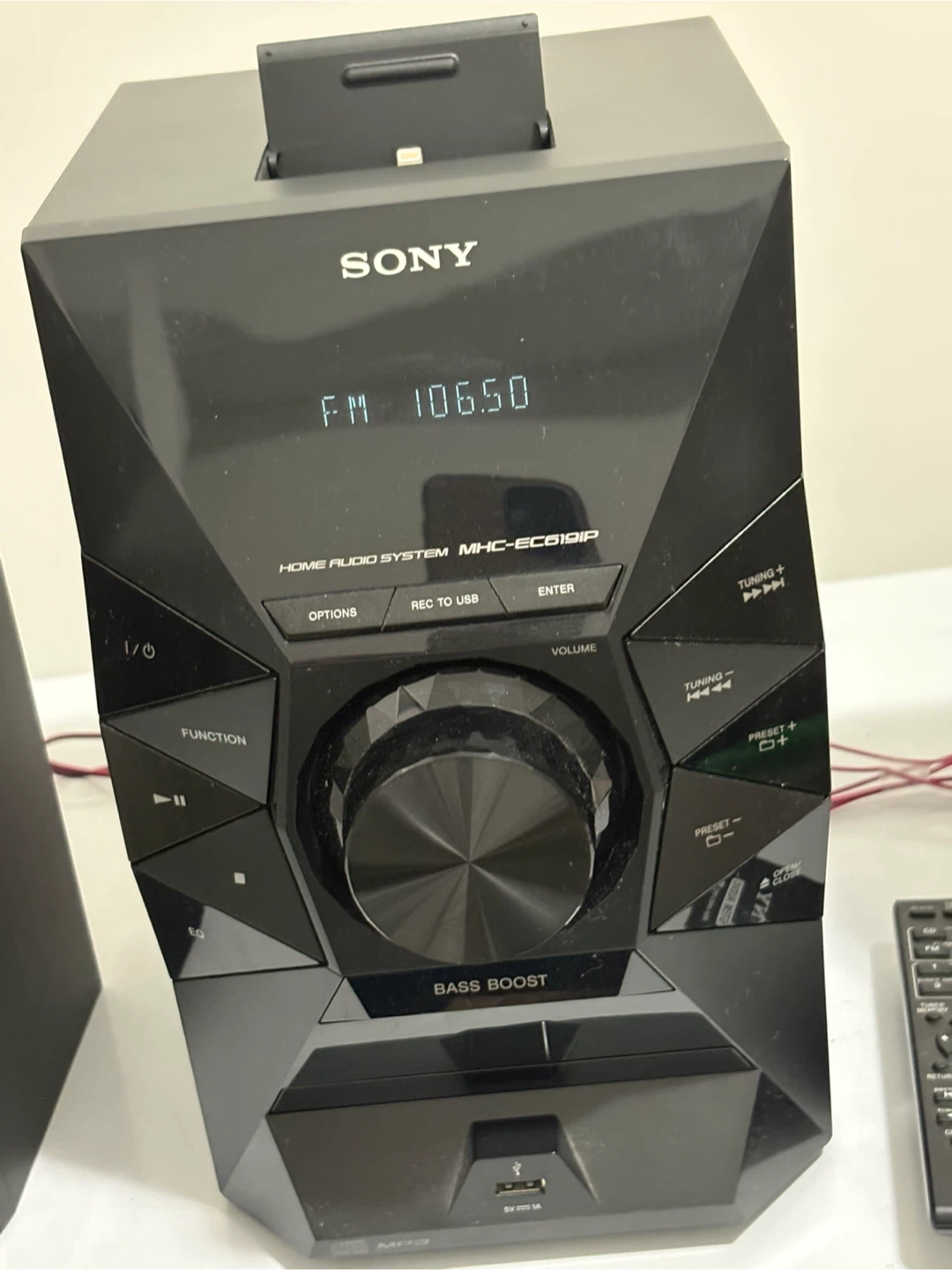 Sony MHC-EC609iP Home Audio System - photo 4