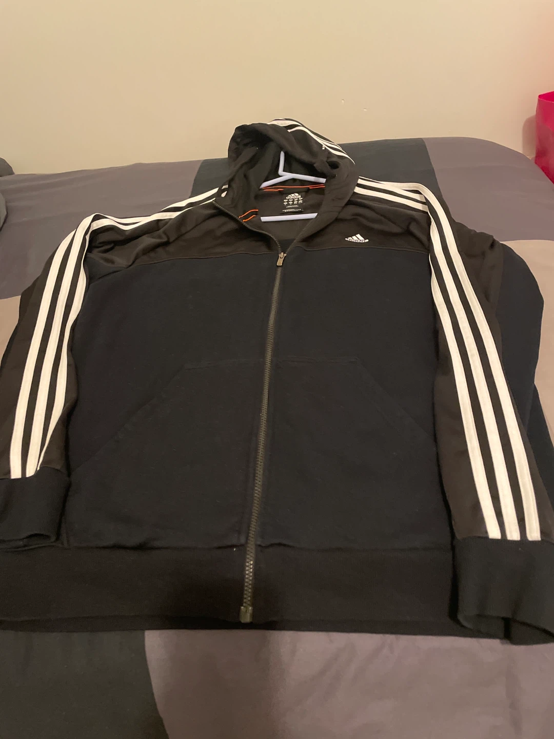 Adidas Performance Essentials Zip-Up Hoodie XL Black - photo 3