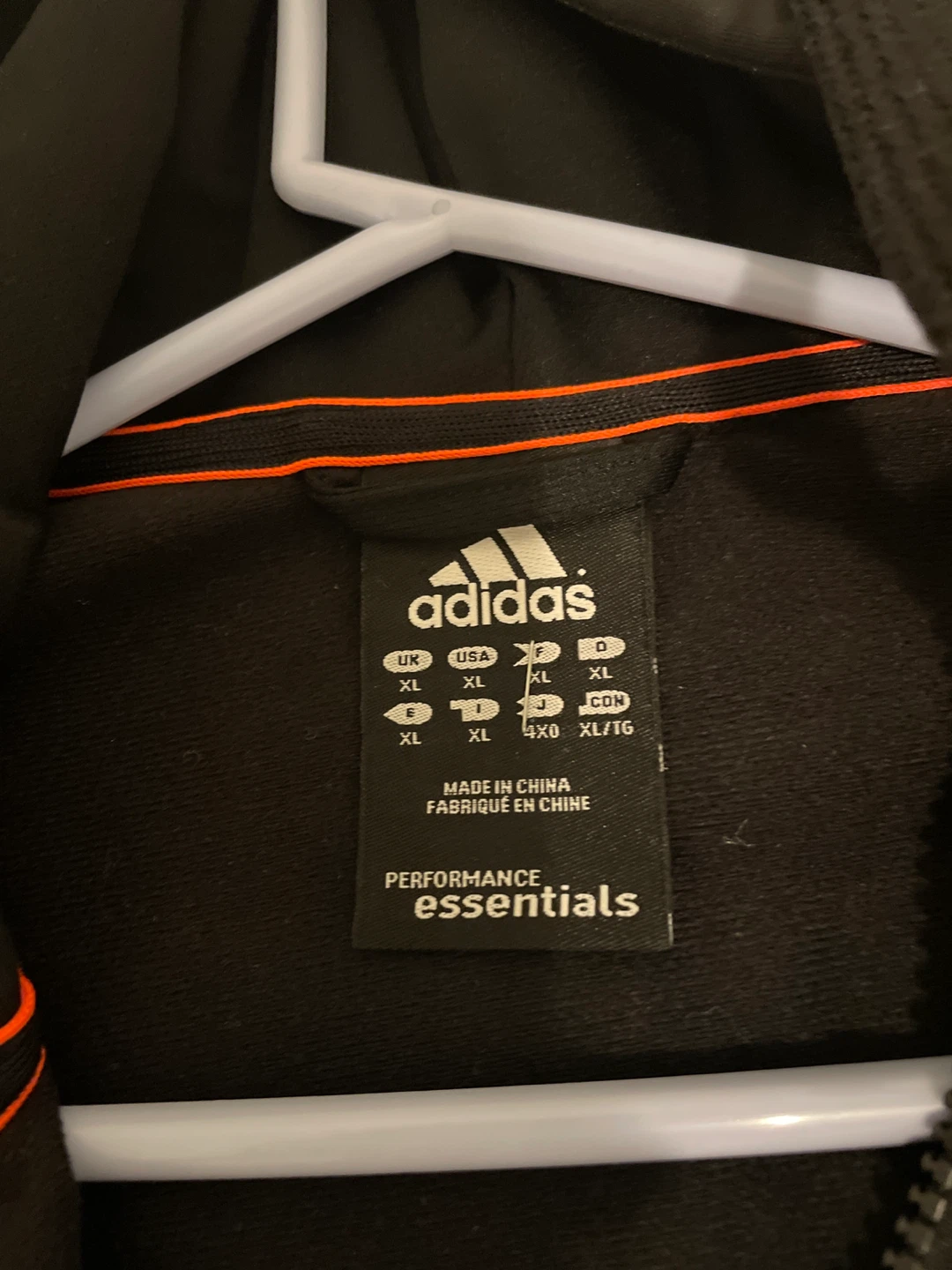 Adidas Performance Essentials Zip-Up Hoodie XL Black - photo 2