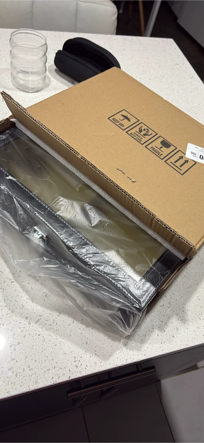 Black Eyewear Display Case Box with Mirror🏆 - photo 2