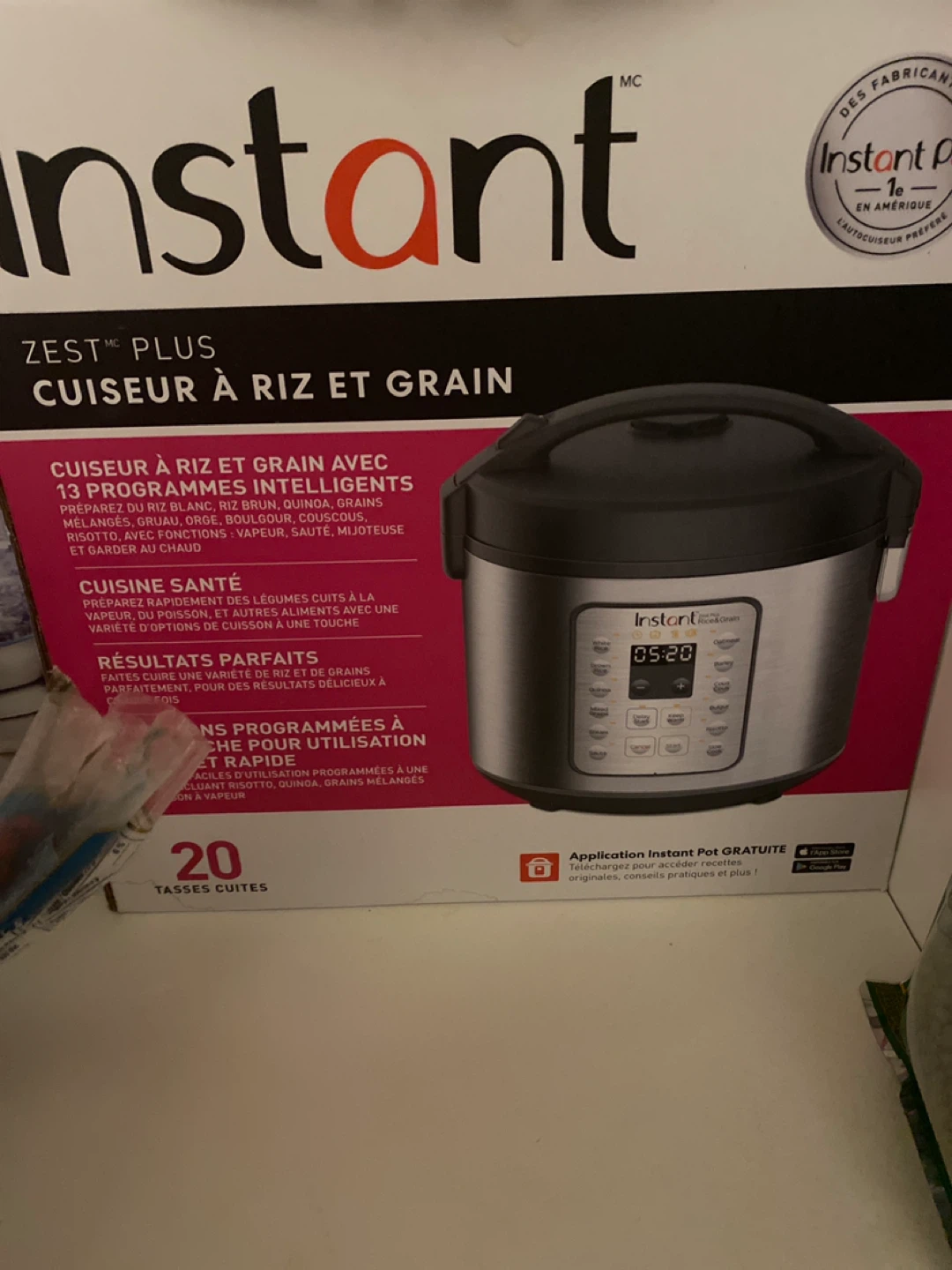 Instant Pot Zest Plus Rice & Grain Cooker - photo 3