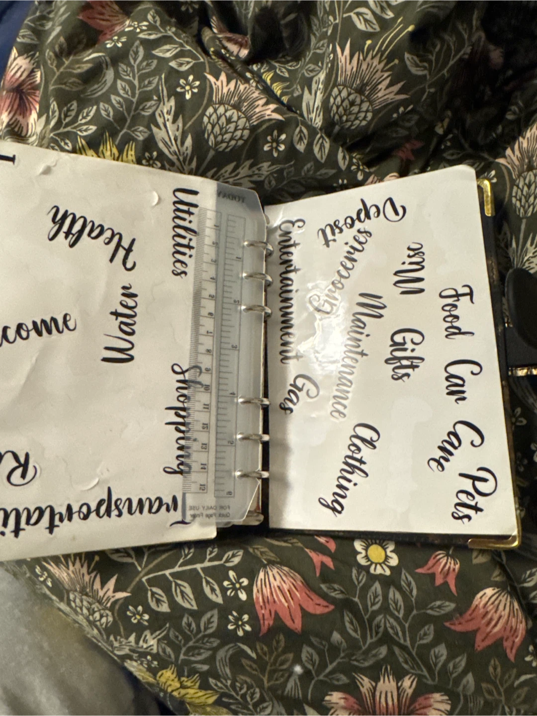 Budget Binder with Zipper Pouches and Lables - photo 4