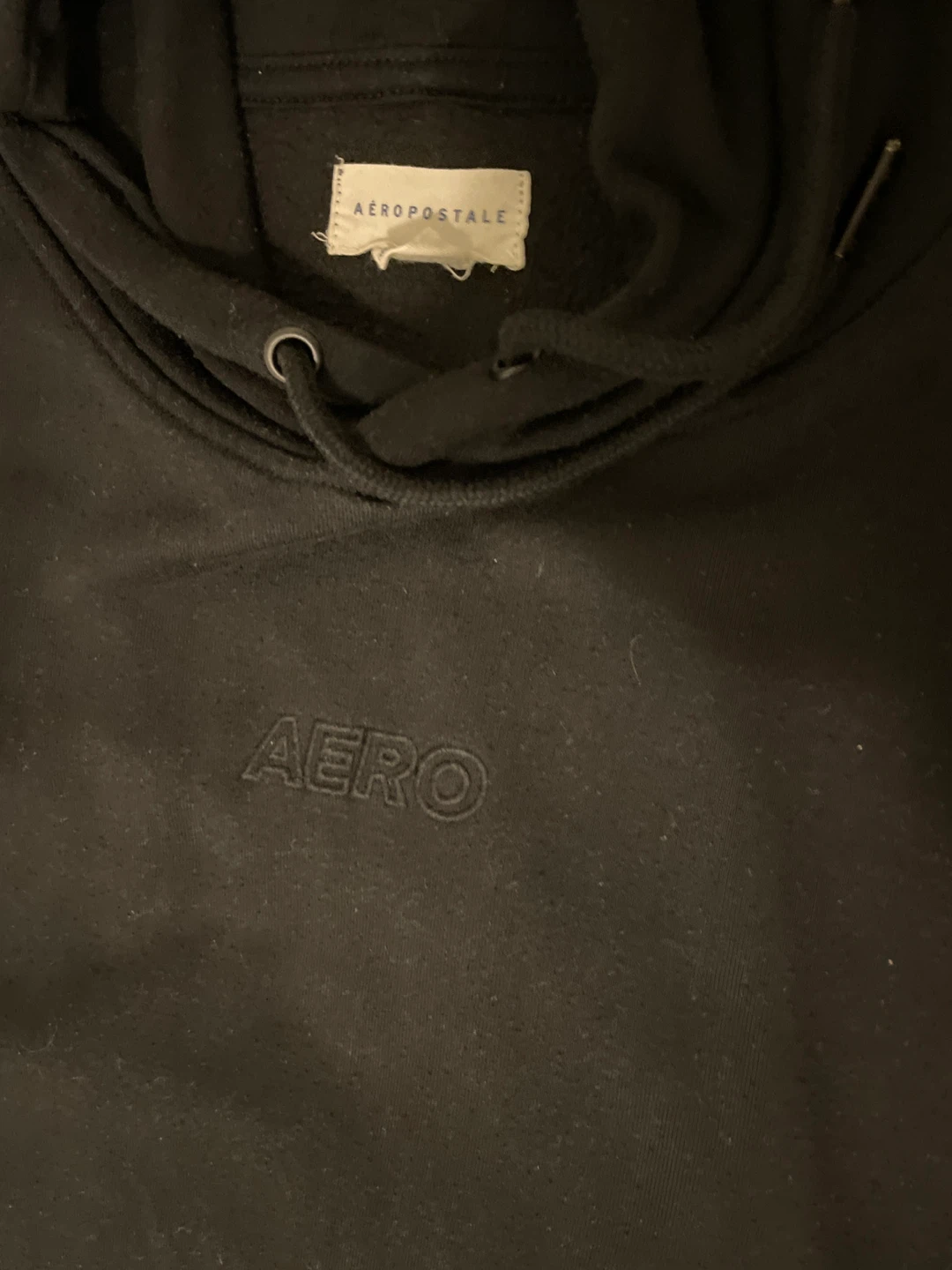 Aeropostale Black Hoodie - Size L - photo 2